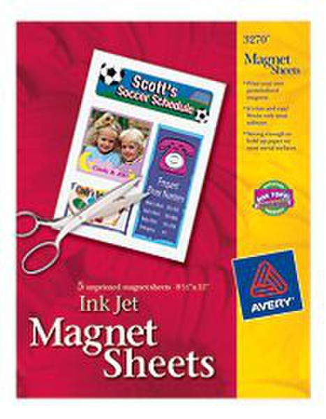 Avery Magnet Sheets White magnetic board