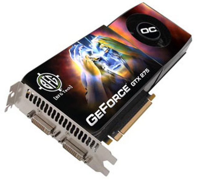 BFG Tech BFGEGTX275896OCE GeForce GTX 275 GDDR3 graphics card