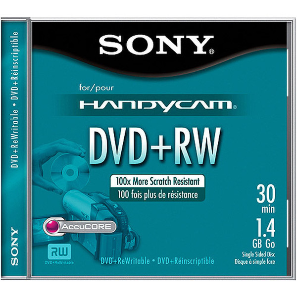 Sony DPW30R2H 1.4GB DVD+RW blank DVD