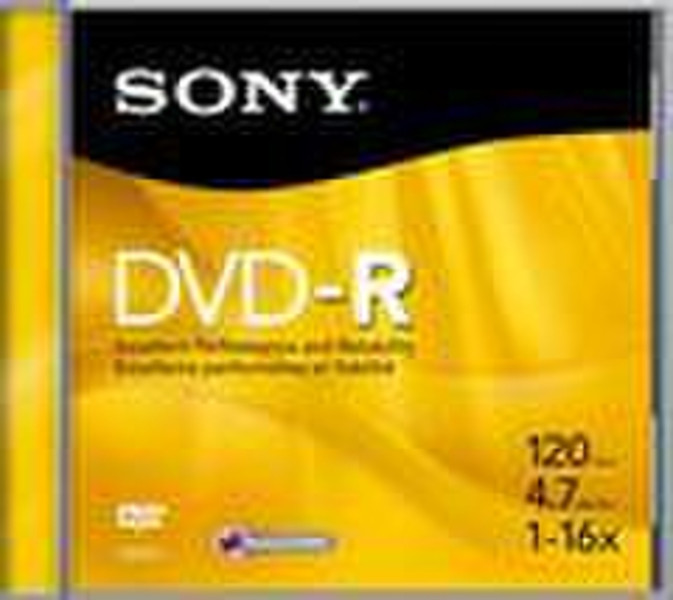 Sony DMR47R4 4.7ГБ DVD-R чистый DVD