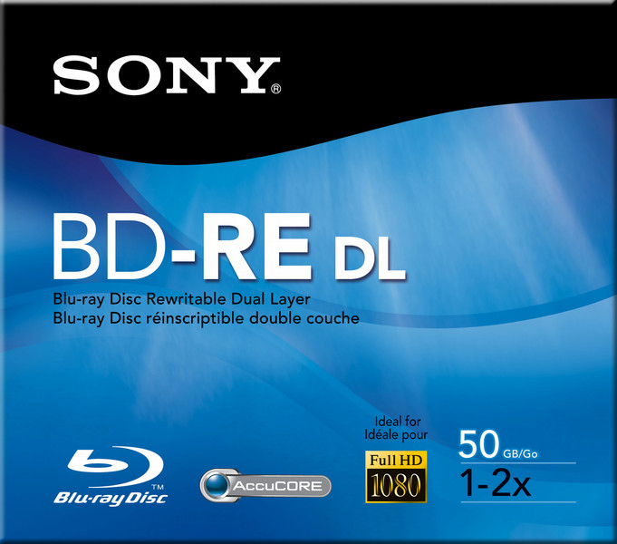 Sony BNE50RH 50ГБ BD-RE чистые Blu-ray диски