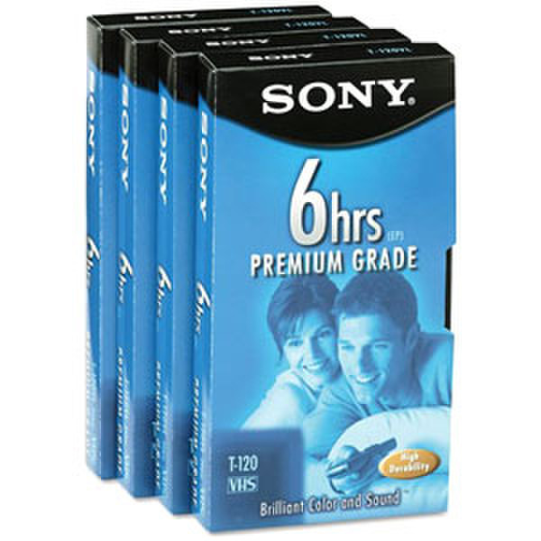 Sony 4T120VR VHS чистая видеокассета