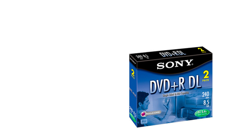 Sony 2 DVD+R DL