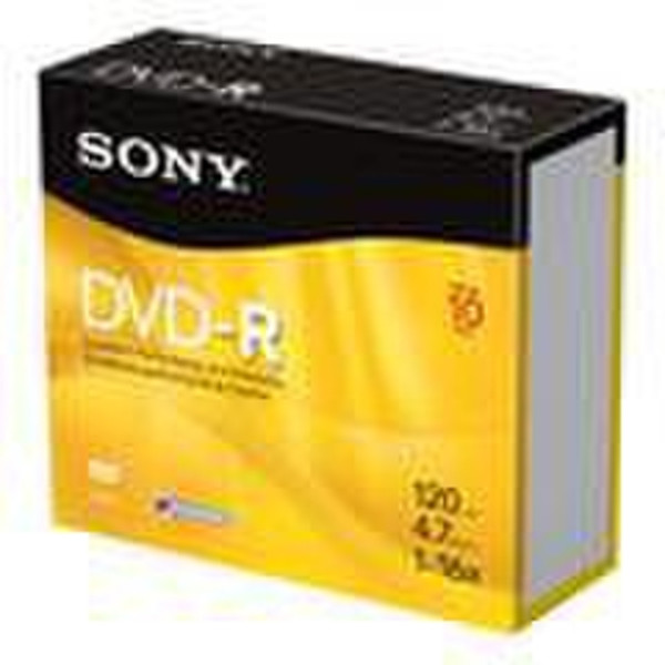 Sony 16x - DVD-R Recordable DVD Discs