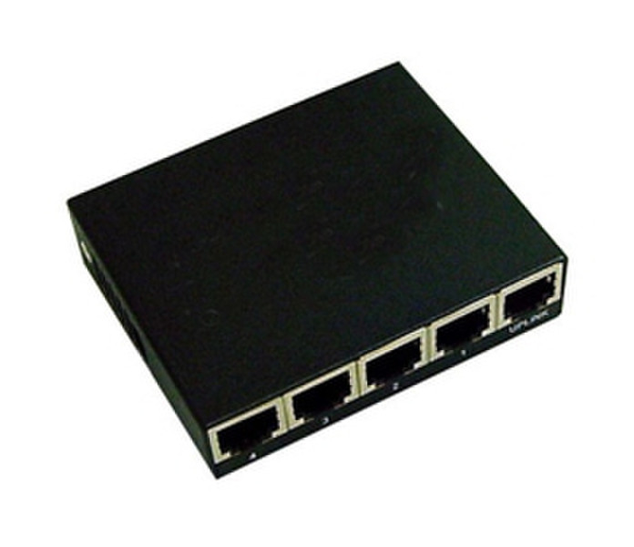 Bytecc BT-555 Schwarz Netzwerk-Switch