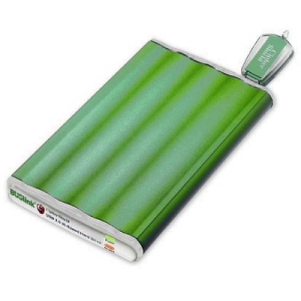 BUSlink CipherShield 2.0 500GB Green external hard drive