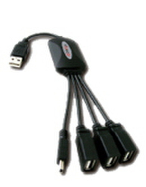 Tiveco TM-UB803 USB A USB A/mini Schwarz Kabelschnittstellen-/adapter