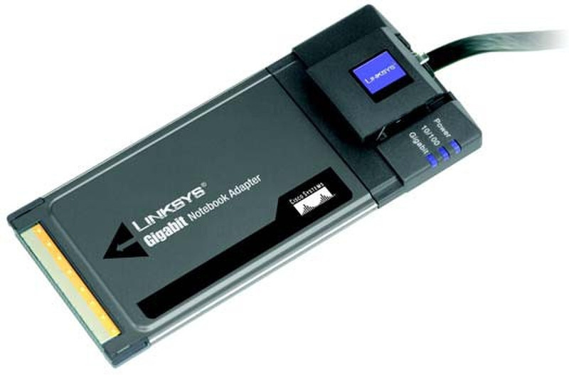 Linksys Gigabit Notebook Adapter Internal 1000Mbit/s networking card