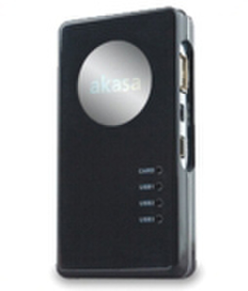 Akasa Black Combo Card Reader устройство для чтения карт флэш-памяти