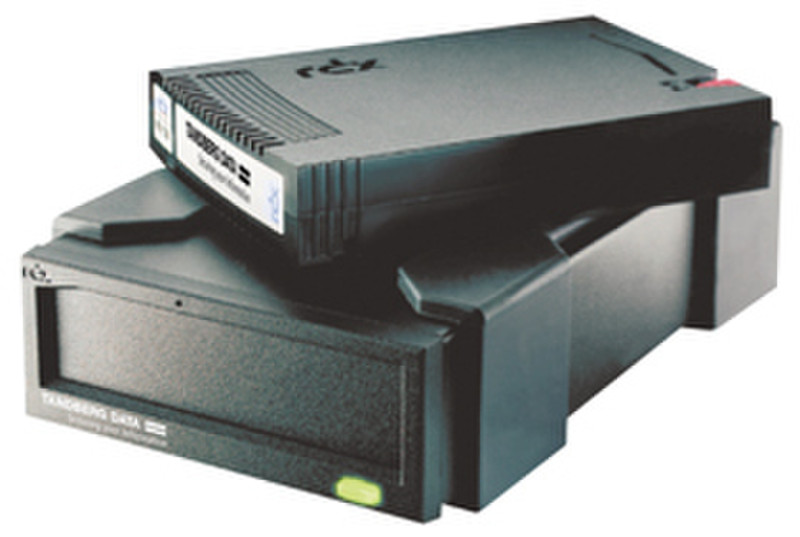 Tandberg Data RDX External drive with 80 GB Cartridge, black, USB 2.0 interface 80GB Schwarz Externe Festplatte