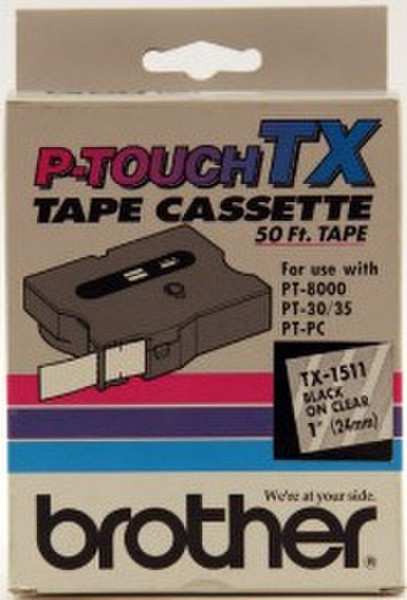 Brother TX-1511 TX label-making tape