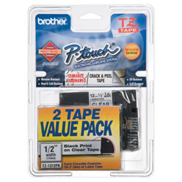 Brother TZ1312PK TZ label-making tape