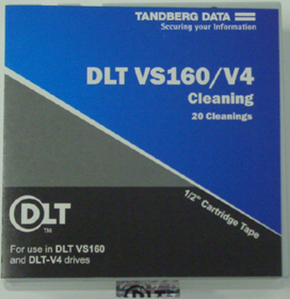 Tandberg Data Tandberg DLT VS160/DLT-V4 Cleaning Cartridge(light grey & black)