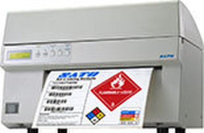 SATO M10e Прямая термопечать / термоперенос 305dpi Белый устройство печати этикеток/СD-дисков