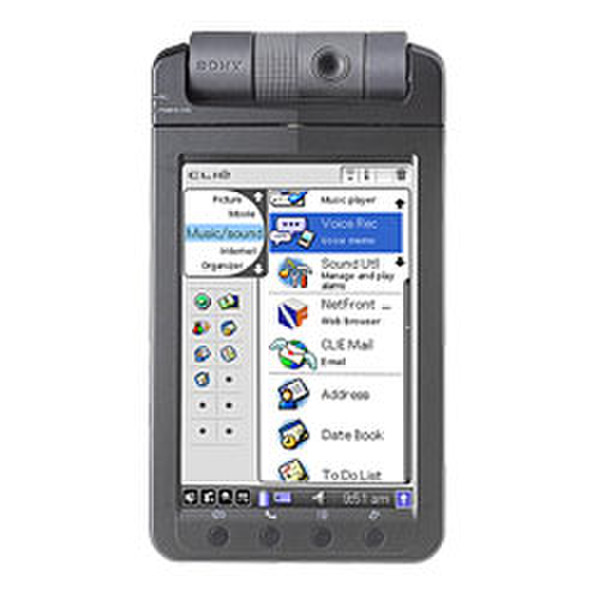 Sony Clie NX73V NON 16MB Palm OS5 320 x 480пикселей 227г портативный мобильный компьютер