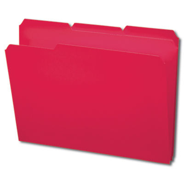 Smead 10501 Polypropylene (PP) Rot Aktendeckel