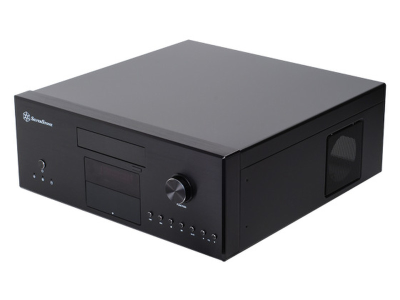 Silverstone LC16B-M Desktop Schwarz Computer-Gehäuse