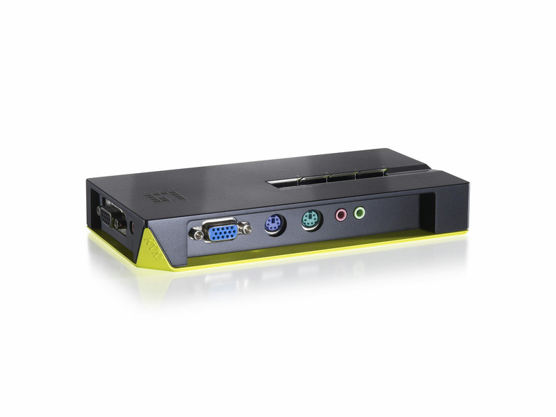 LevelOne 4-Port PS/2 KVM Switch mit Audio