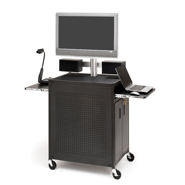 Bretford TC15FCFF-BK Flat panel Multimedia cart Черный multimedia cart/stand