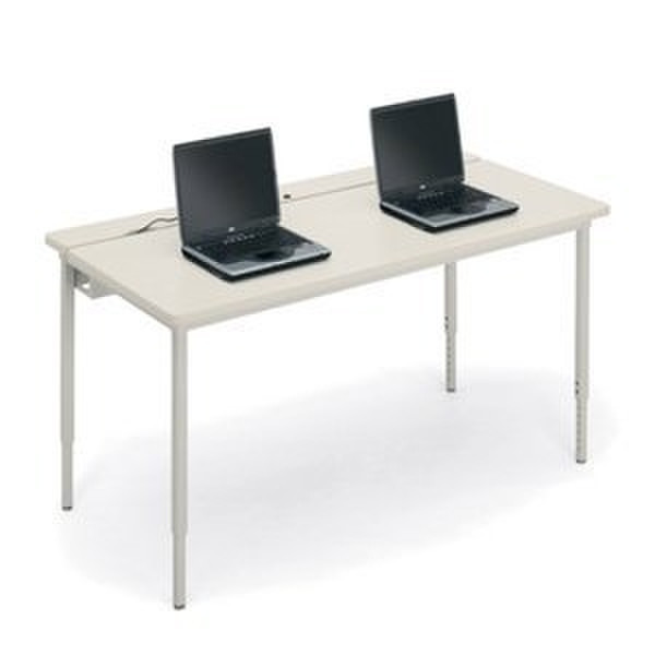 Bretford Quattro Voltea Grey,White computer desk