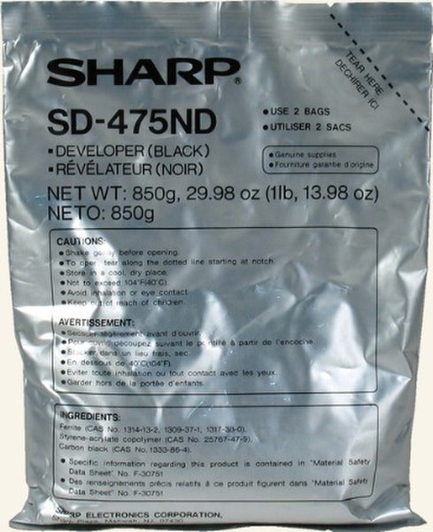 Sharp SD475ND 125000pages developer unit