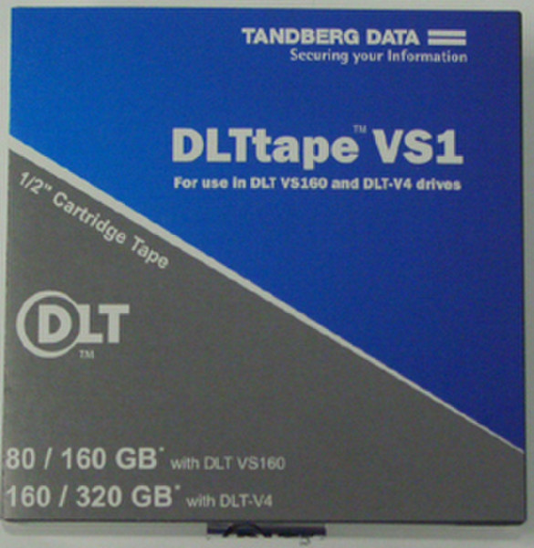 Tandberg Data Tandberg DLT VS1 Data Cartridge (black & grey)