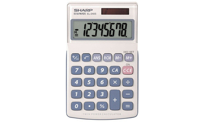 Sharp EL240SB калькулятор