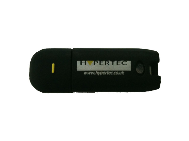 Hypertec 8GB USB 2.0 Slimline 8ГБ USB 2.0 Тип -A Черный USB флеш накопитель
