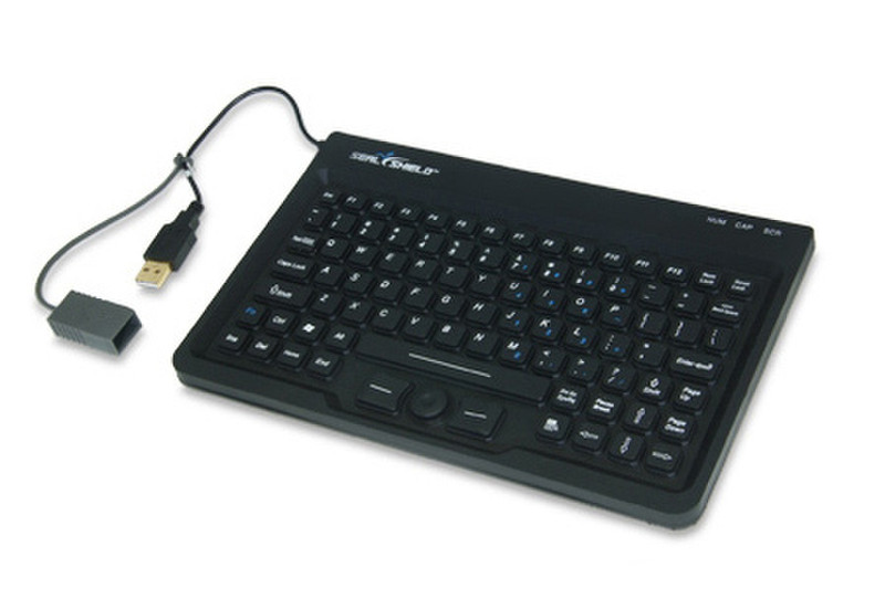 Seal Shield SEAL PUP USB QWERTY Английский Черный клавиатура