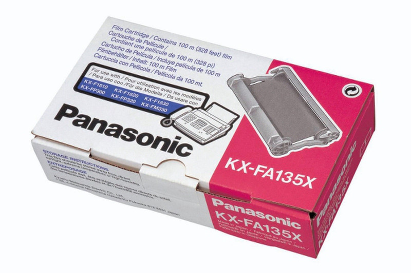 Panasonic KX-F135X 100m Faxpapier