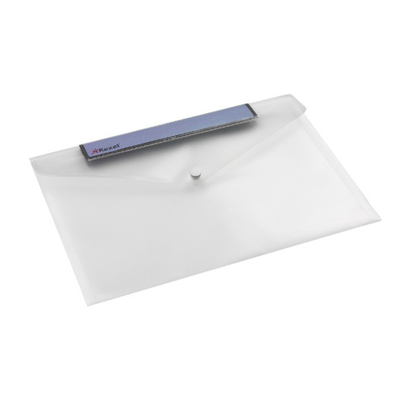 Rexel Active Popper Folder Std Cap Landscape Clear Polypropylene (PP) Transparent folder