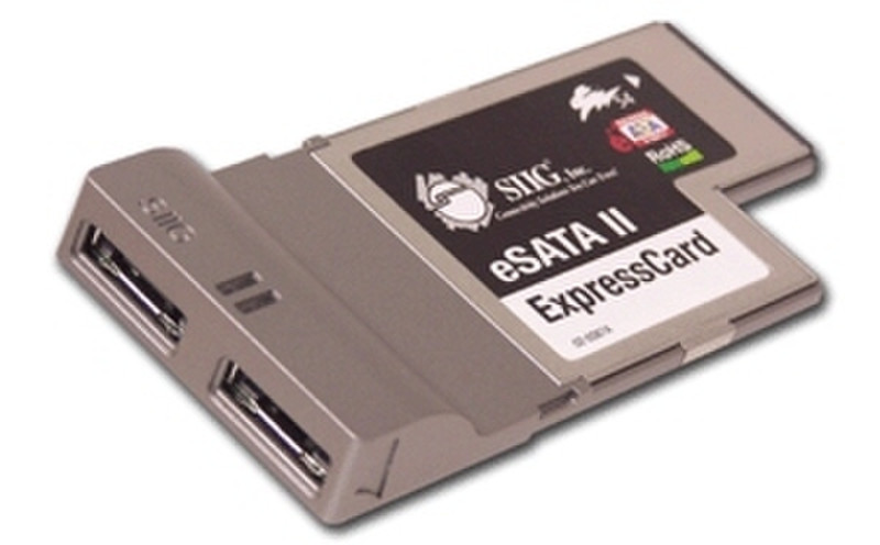 Sigma eSATA II ExpressCard interface cards/adapter