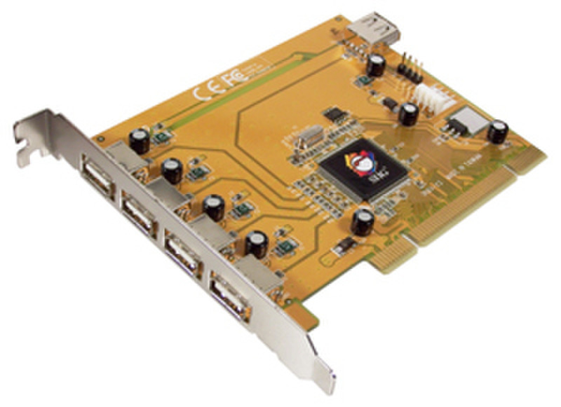 Sigma USB 2.0 5-Port PCI Card interface cards/adapter