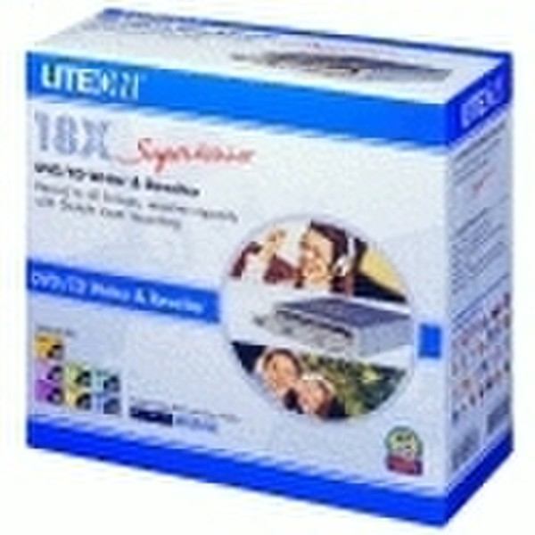 Lite-On 18x 8x 8x /18x 8x 6x /12x /16x + 48x 32x 48x E-IDE DVD-Dual Super AllWrite Eingebaut Optisches Laufwerk