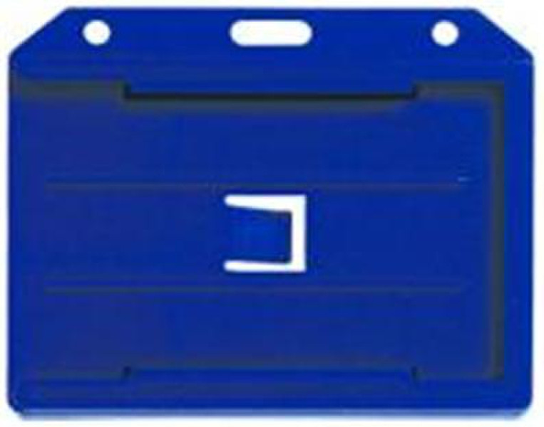 Brady People 1840-3052 Plastic Blue business card holder