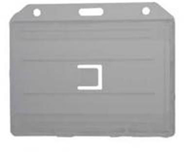 Brady People 1840-3050 Plastic Grey business card holder