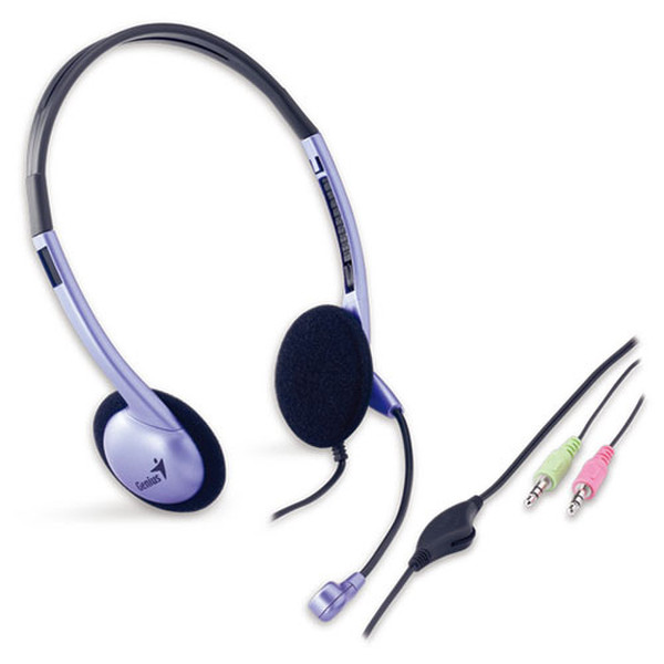 Genius HS-02B Stereo Headset Binaural headset