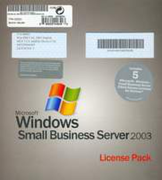 Microsoft MS Win SBS Dev CAL 2003 EN CD 5 Clt