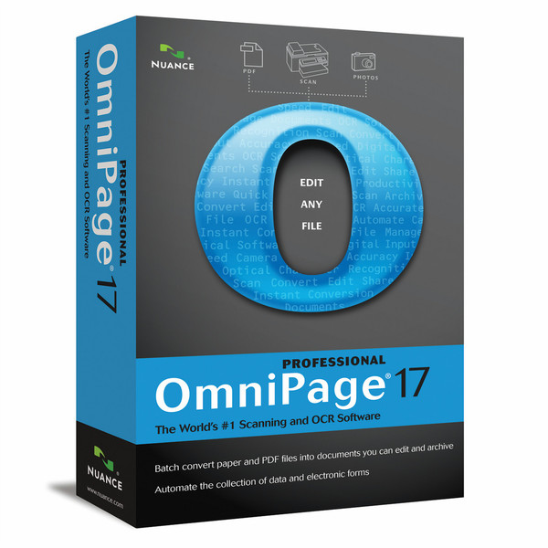 Nuance OmniPage Professional 17