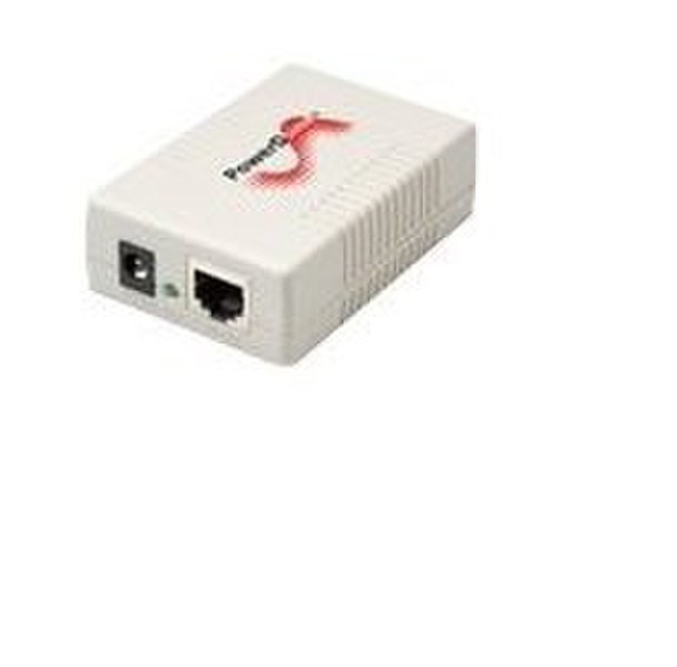 Microsemi PD-AS-601/12 Power over Ethernet (PoE) Белый сетевой разделитель