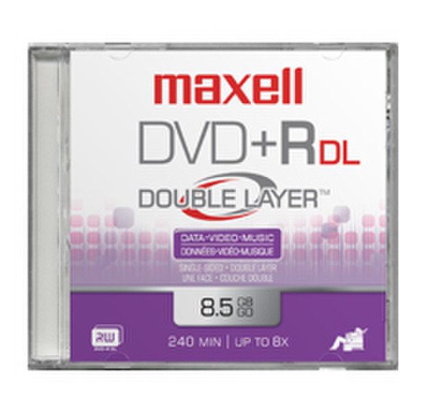 Maxell DVD+R DL 5 Pack