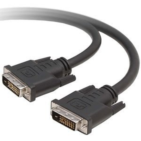 Belkin F2E7171-10-DV 3m DVI-D DVI-D Black DVI cable