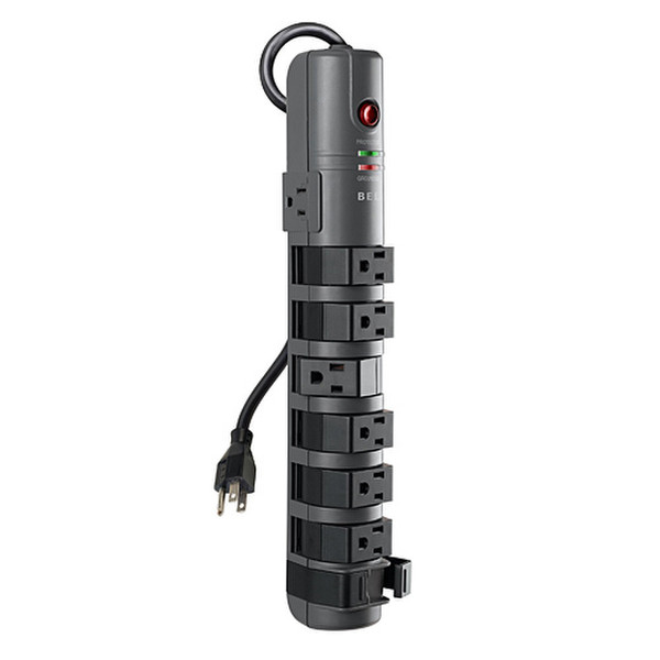 Belkin BP108000-06 8AC outlet(s) Black surge protector