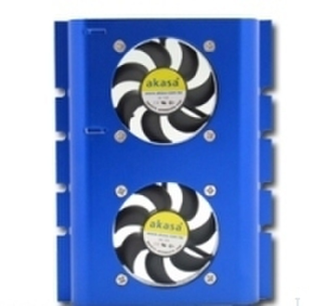 Akasa AK-HD-BL HDD 2 fans cooler