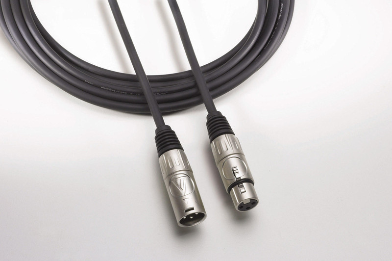 Audio-Technica AT8313-50 15.2м XLR (3-pin) XLR (3-pin) Черный аудио кабель
