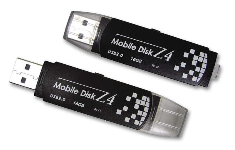 Twinmos Mobile Disk A1 16GB USB 2.0 16GB USB 2.0 Type-A Black USB flash drive