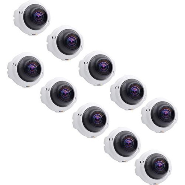 Axis 212PTZ-V 10-pack IP security camera Innenraum Kuppel Weiß