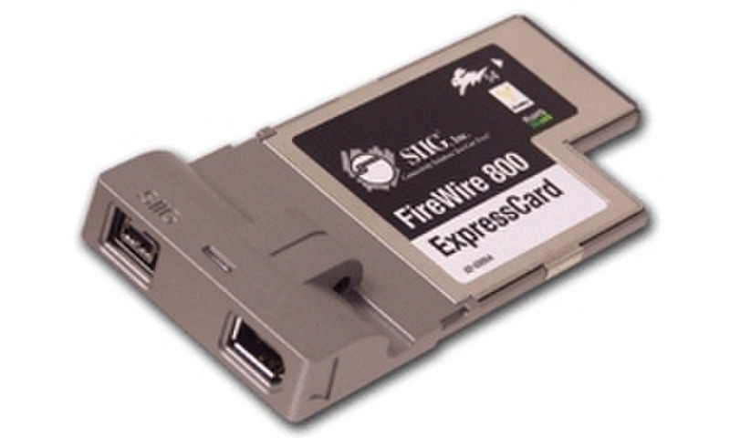 Sigma FireWire 800 ExpressCard интерфейсная карта/адаптер