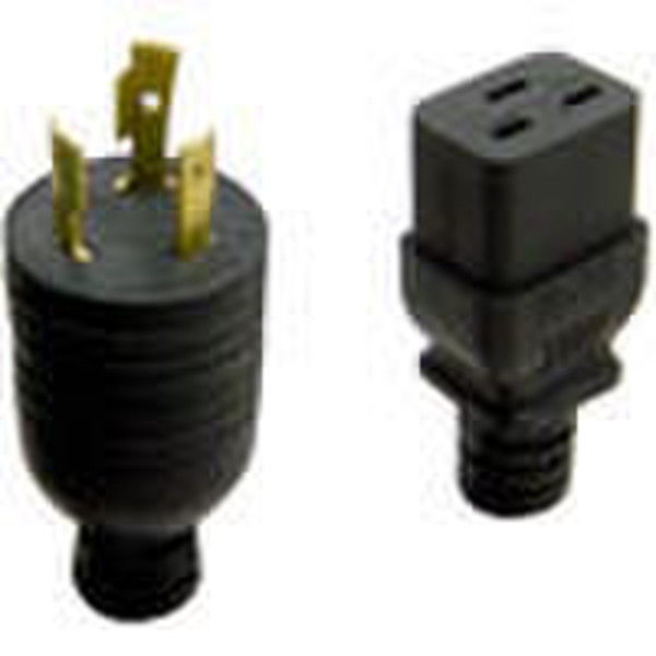 Vertiv CAB0198 2.4m NEMA L5-20P C19 coupler Black power cable