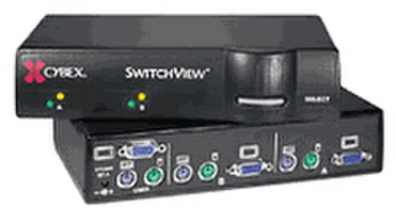 Vertiv 12025 Schwarz Tastatur/Video/Maus (KVM)-Switch